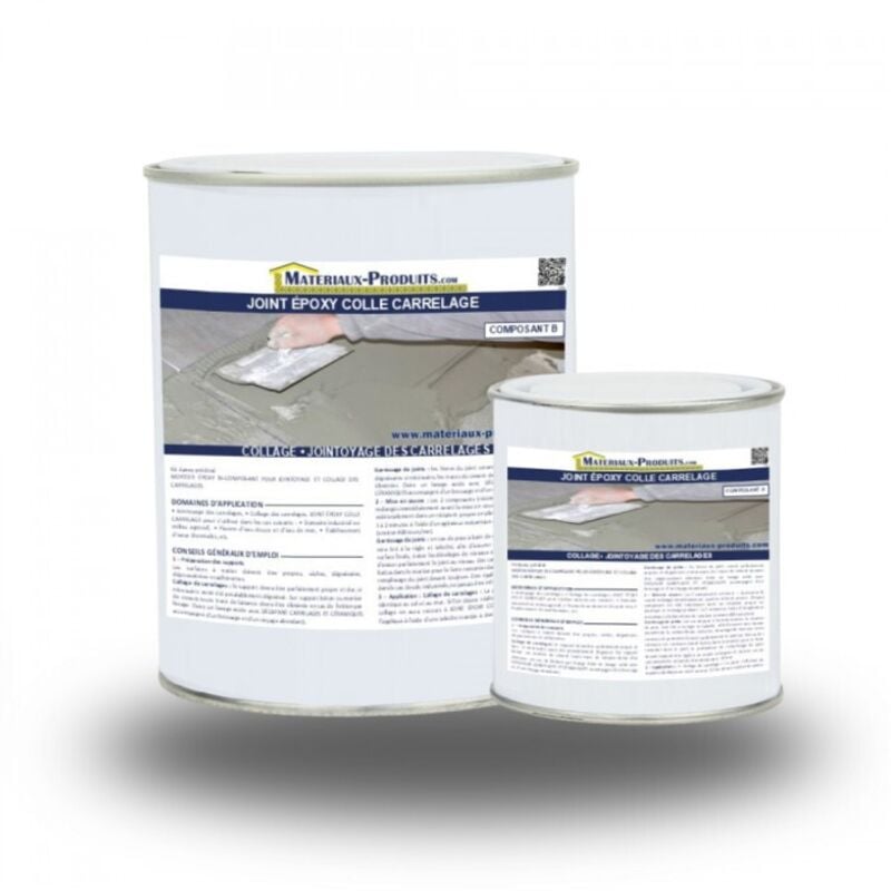 Joint époxy colle Carrelage - 5 Kg Blanc Matpro