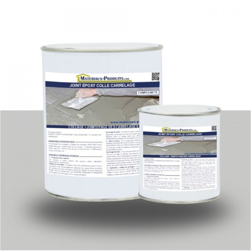 Joint époxy colle Carrelage - 10 Kg Gris Matpro
