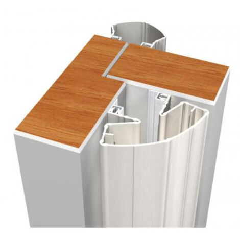 Joint Euro Pare Doigts Plus - Kit A Euro Pare-doigt 198 cm - coloris standards - Aluminium naturel ral 9006 - 50-90