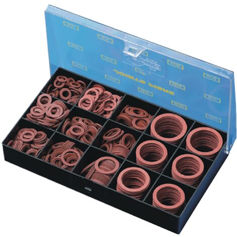 joint fibre - assortiment 15 diamètres - coffret - gripp