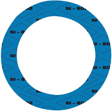 Joint fibre pour bride Klinger sil-802 - génie climatique - ep2mm Ø100 - 162x115