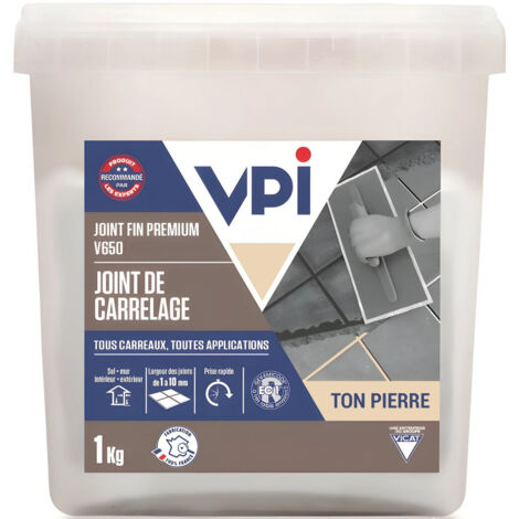 Joint fin premium V650 1Kg VPI  Ton pierre