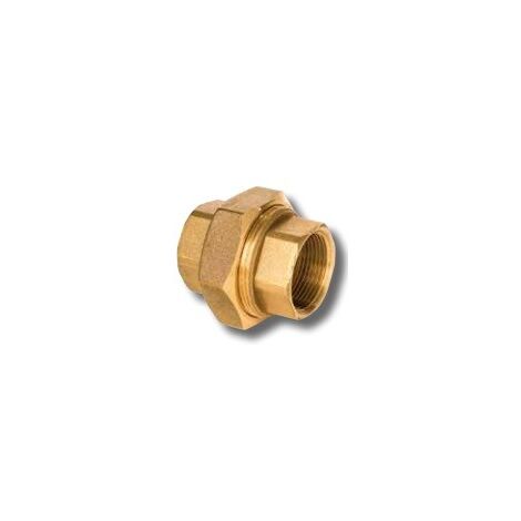 Joint H-H en 3 parties - INYECTOMETAL Dimensions : 1/2".