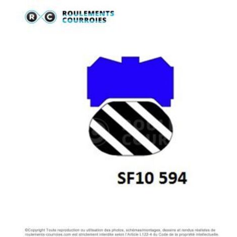 Joint hydraulique composite SF10-593-54X43X4,2