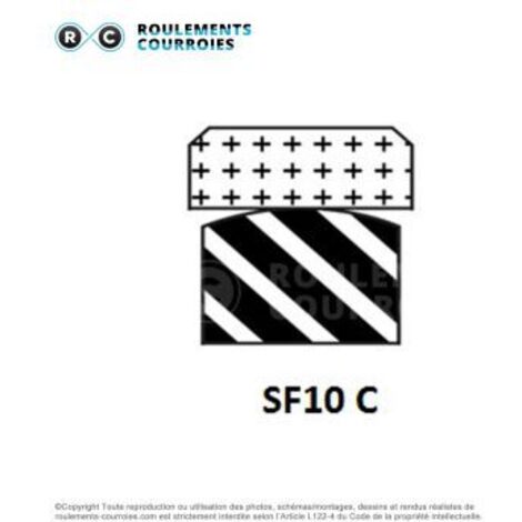 Joint hydraulique composite SF10C-594-70X57X6,3