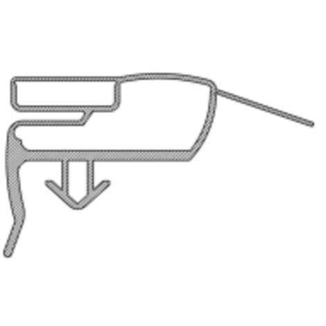 Joint magnétique largeur: 939mm longeur: 563mm pour réfrigérateurs 2426448466 Electrolux
