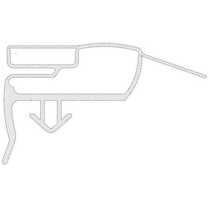 Ikea - Joint magnetique service blanc pour refrigerateur 224801686