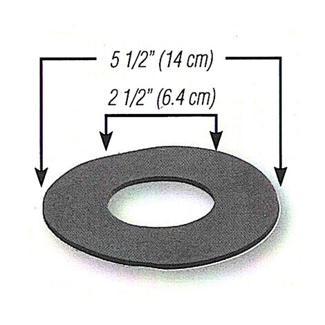 Joint mousse - dimensions au choix - 14x6,4x0,3cm