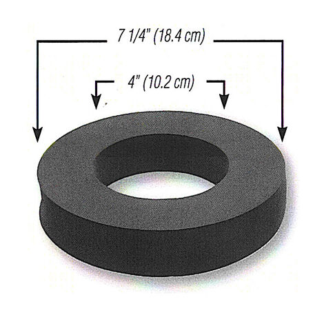 Joint mousse - dimensions au choix - 18,4x10,2x3,18cm
