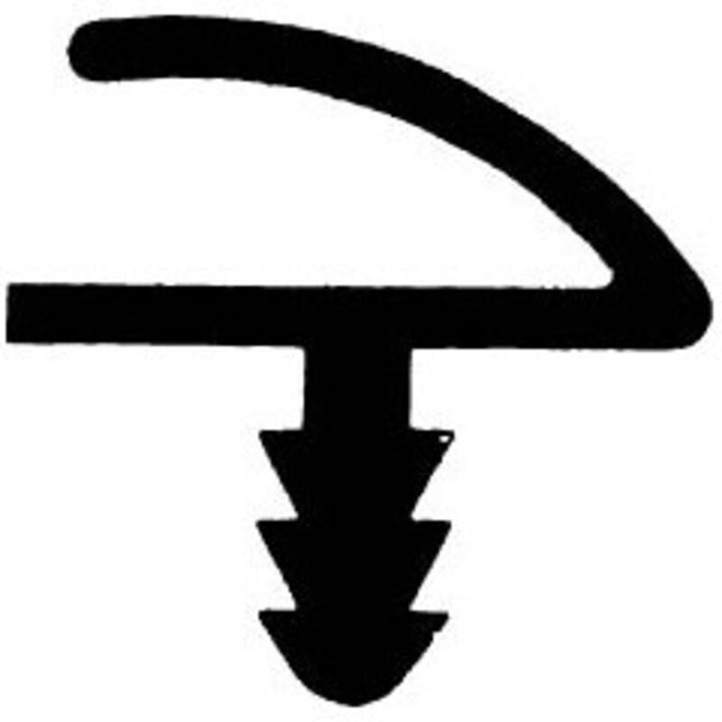 Joint porte sd 018 blanc (Par 5)