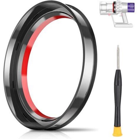 Joint pour aspirateur Dyson V10, joint fixe pour aspirateur Dyson V10/SV12, tournevis T8 offert, joints fixes compatibles avec Dyson V10