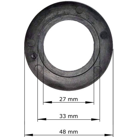 Joint intégré pour bonde évier 48 mm – Étanchéité durable pour systèmes de vidage – Compatible paniers Franke – Installation facile