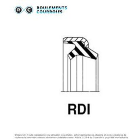 Joint racleur de vérin hydraulique RDI-490-200X216X8/12