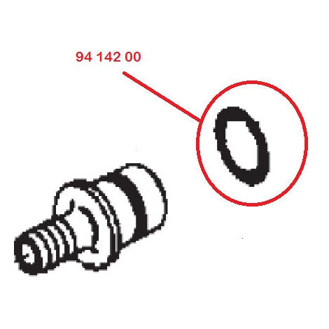 Joint rond de remplacement pour pompe Shurflo 9325 - réf 94Â 142 00