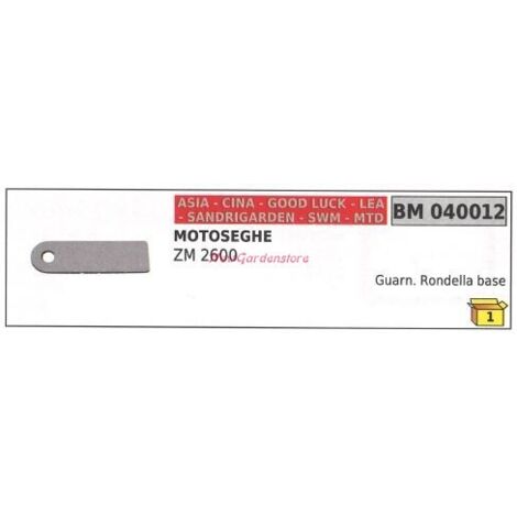 Joint rondelle de base CINA tronçonneuse ZM 2600 040012