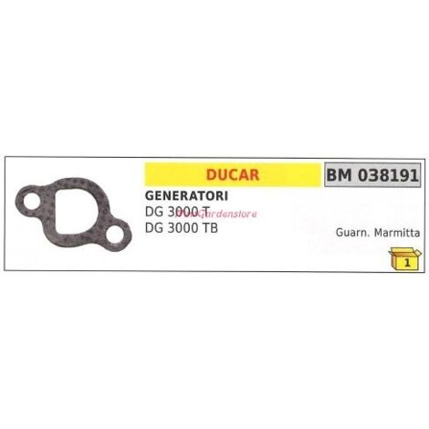 Joint silencieux DUCAR generator DG 3000T 3000TB 038191