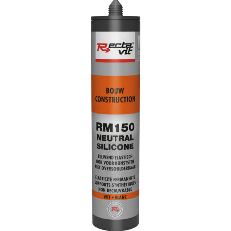 Joint silicone neutre - Couleur : Blanc - RECTAVIT