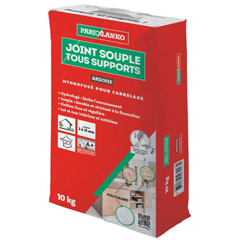 Joint souple tous supports PAREXLANKO - Ardoise - 10kg - 03446