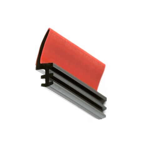 Joint sur dormant en PVC - LD 411 - pour rainure de 4 mm - finition noir - 40 m