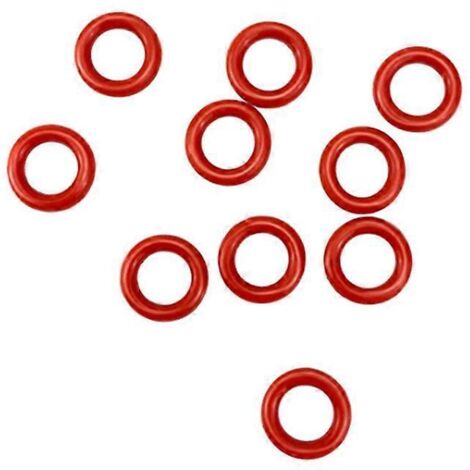 Joint torique en caoutchouc, lot de 10, compatible SC2 SC3, rouge.