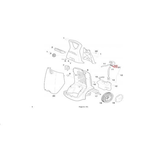Joint torique pour nettoyeur haute pression – Baque d'étanchéité 29,1 x 2,55 – Compatible Karcher K7.20MX – Installation facile
