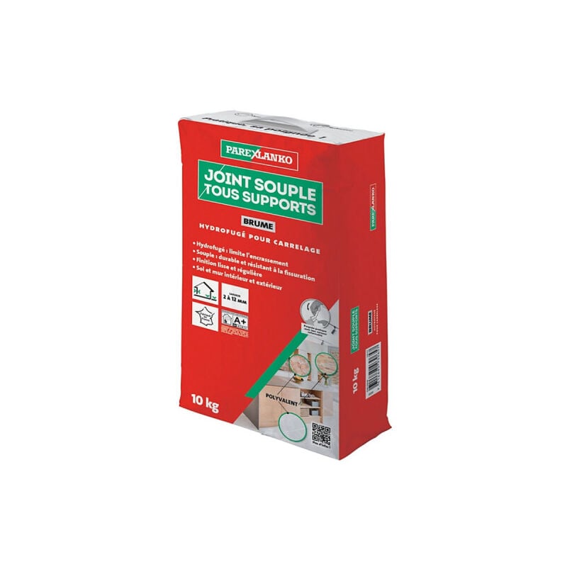 Joint tous supports Parexlanko Brume - 10kg - 03447