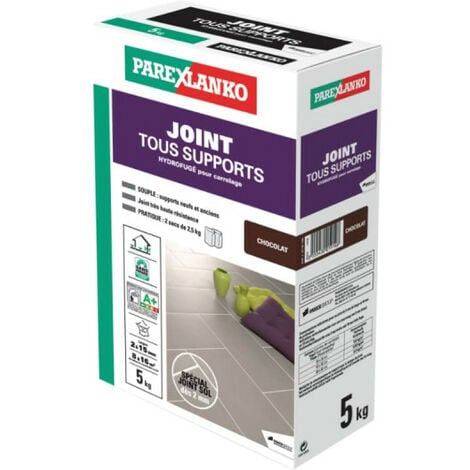 Joint tous supports PAREXLANKO - Chocolat - 5kg - 03184