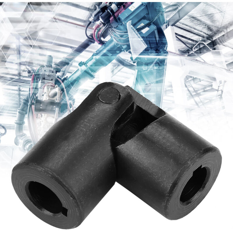 Ineasicer - Joint universel, accouplement d'arbre rotatif de 15 x 32 x 85 mm, connecteur de moteur en métal avec vis pour bateau et voiture rc