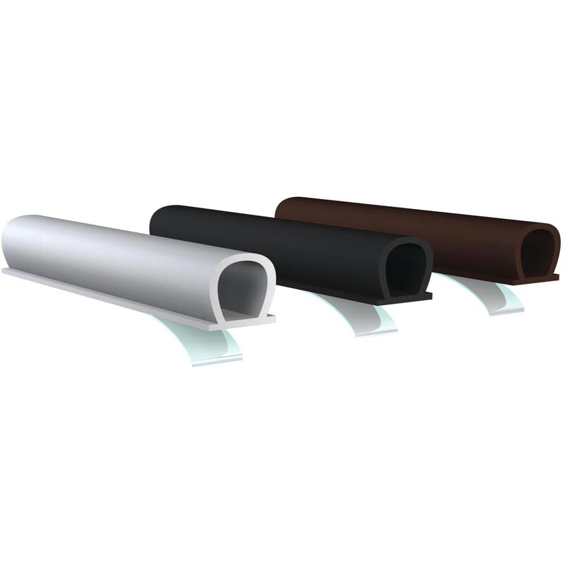 Joint d'isolation universel avec adhésif couleur blanc 7,5m - ellen – 1000023