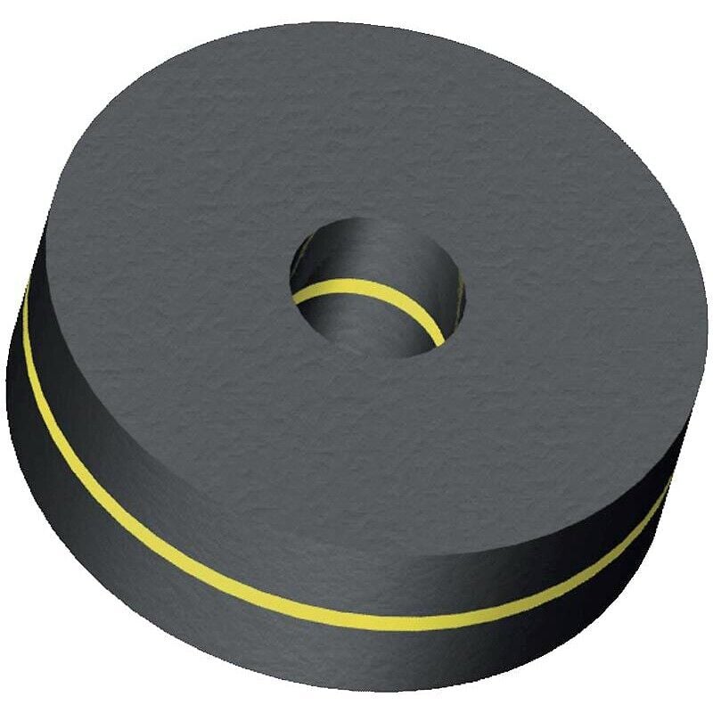 Joints clapet percé Néopan diamètre intérieur 4 mm, diamètre extérieur 21 mm, épaisseur 5 mm, sachet de 50 joints - gripp