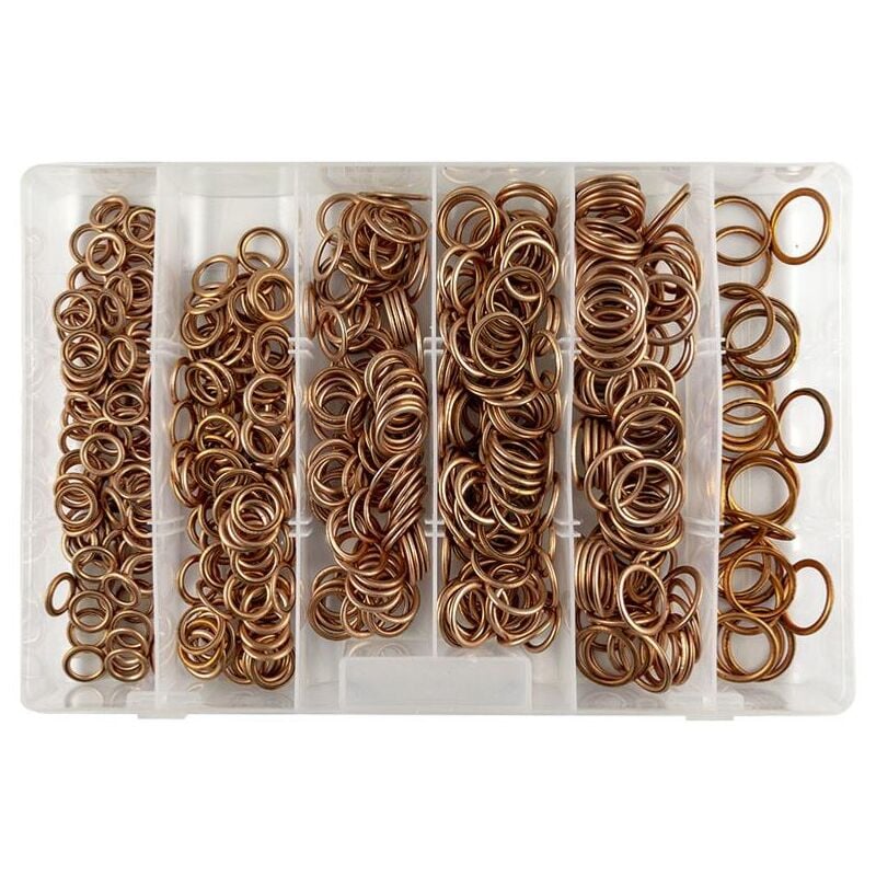 Joints de bouchon de vidange assortiment de 525 joints