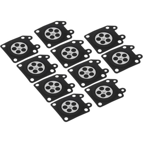 Joints de membrane de carburateur PATIKIL, ensembles de membrane de dosage par paquet de 10, adaptés aux pièces d'entretien des tronçonneuses des séries 2500, 3800 et 4500.