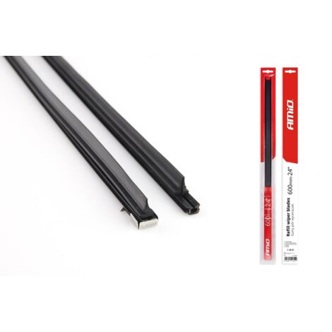 Joints d'essuie-glace 60 cm (24") 600 mm - 2 pièces amio-01342