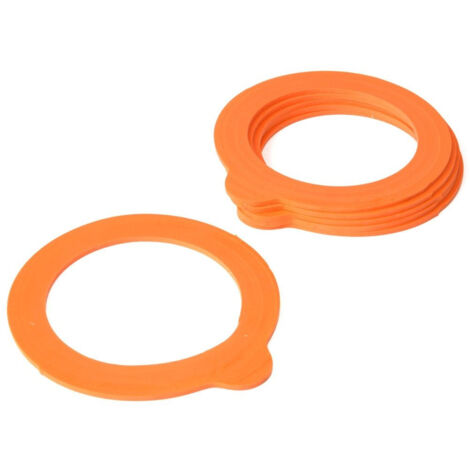 Joints en silicone remplaçables pour pots à pince, lot de 6