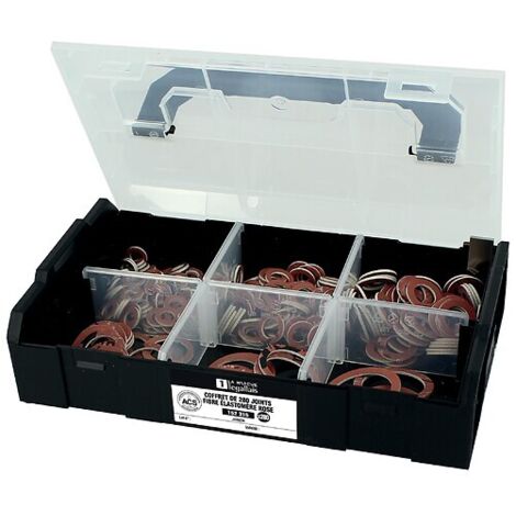 Joints fibre élastomère rose Jarnon coffret L-BOXX de 280 joints - NORD PICARDIE JOINTS