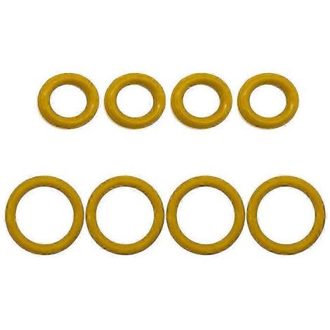 Joints toriques jaunes pour socle de turbo 7,3 L (1994-2003) F4TZ-6N653-A F4TZ-6N653-B (8 pièces)