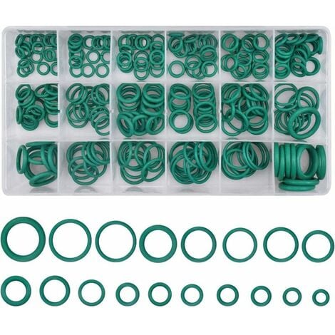 YOZHIQU Joints Toriques Kit, 270PCS 18 Tailles O-Ring Joints Assortiment en Caoutchouc, joint pour robinet, Anneaux d'étanchéité