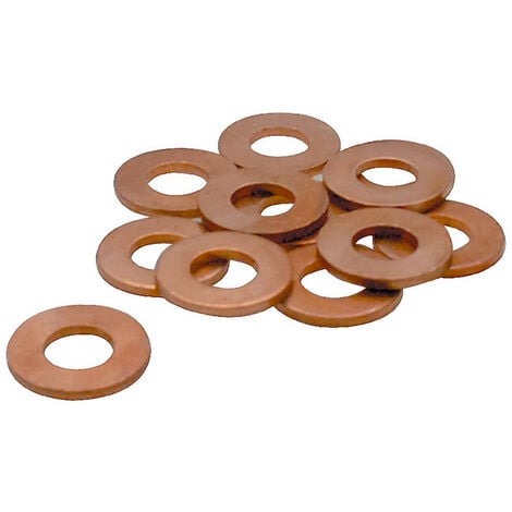 Joints vidange X 6, en cuivre, diamètre 1 4mm - AUTOBEST