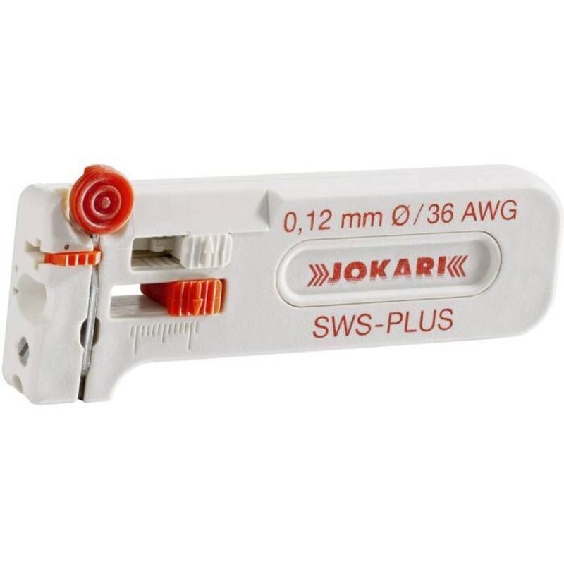 Mini precision wire stripper SWS-Plus 012, AWG 36, / 0.12 mm Ø Jokari T40015
