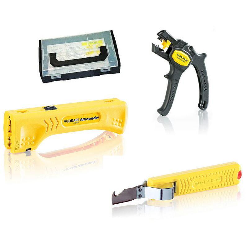 JOKARI 90810 jeu de couteaux et décapants isolants