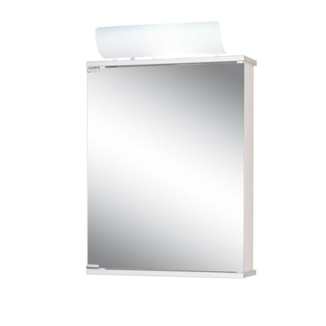 Jokey Spiegelschrank Fleur Front aluoptik Spiegel Bad Kristallglas