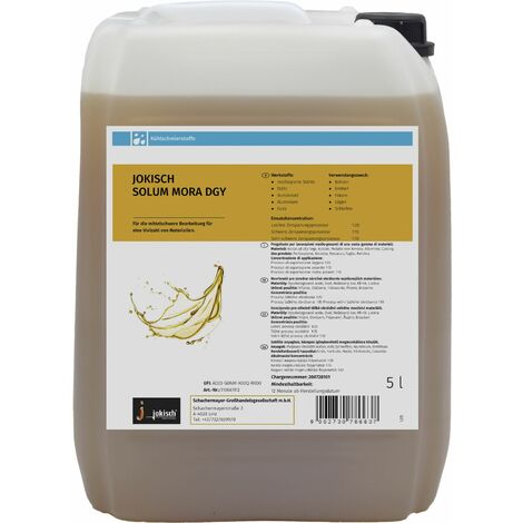 JOKISCH Solum Mora DGY Kühlschmierstoff   5l
