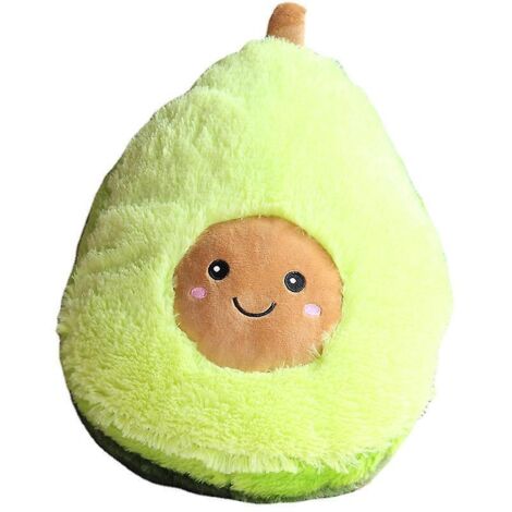 joli Jouet En Peluche D'avocat (40 Cm), Mini Oreiller Confortable En Peluche, Coussin De Remplissage De Fruits Mous, Cadeau De Dcoration De Chambr