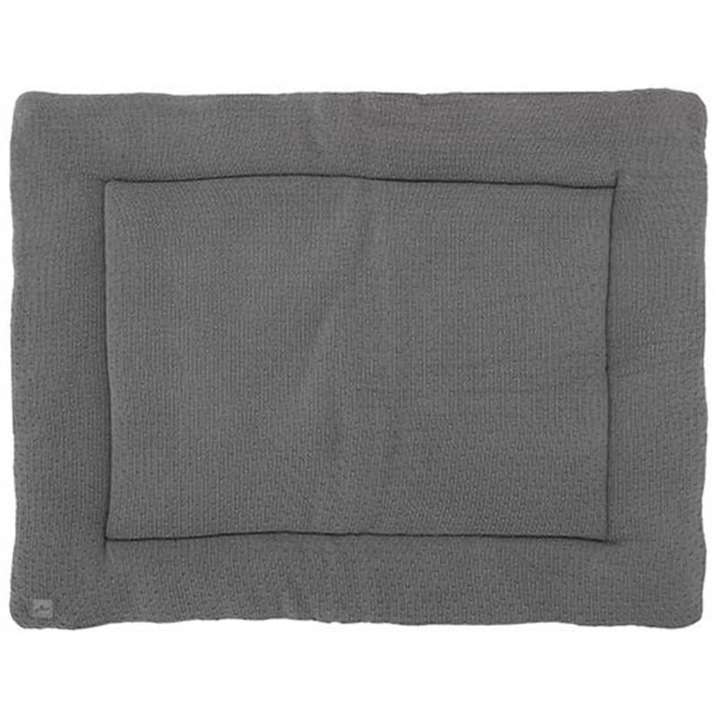 

Manta para parque cuna Bliss Knit gris tormenta 80x100 cm - Gris - Jollein