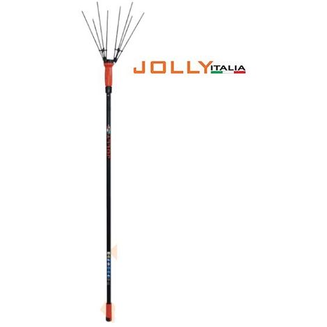 Abbacchiatore Batteria Olive Jolly V34 Asta Telescopica cm.170-310  Alimentazione Batteria Litio