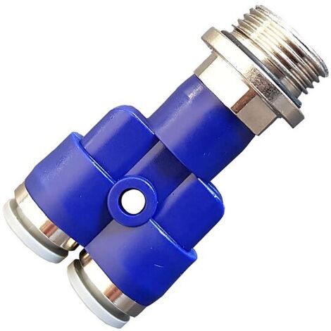 jollytherm Y-Verteiler Professional 2-fach 3/8'' auf 8 mm Stecksystem - 51359