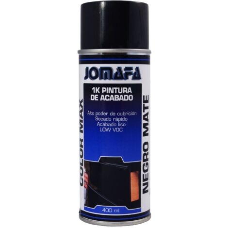JOMAFA - 1K PINTURA DE ACABADO NEGRO MATE 400ml