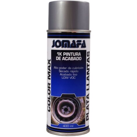 JOMAFA - 1K PINTURA DE ACABADO PLATA LLANTAS 400ml