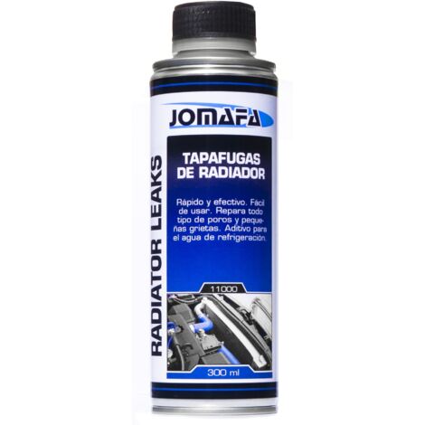 JOMAFA Sellador de fugas de Radiador para grietas y poros TAPAFUGAS, 300 ml