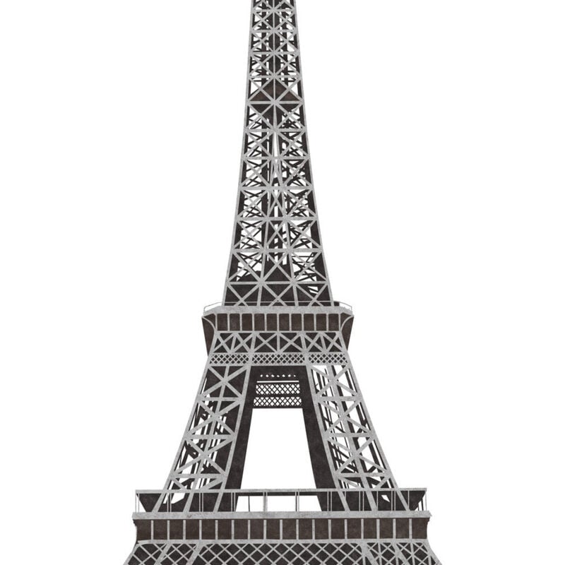 Roommates - Stickers - Tour Eiffel - Hauteur 101,6 cm